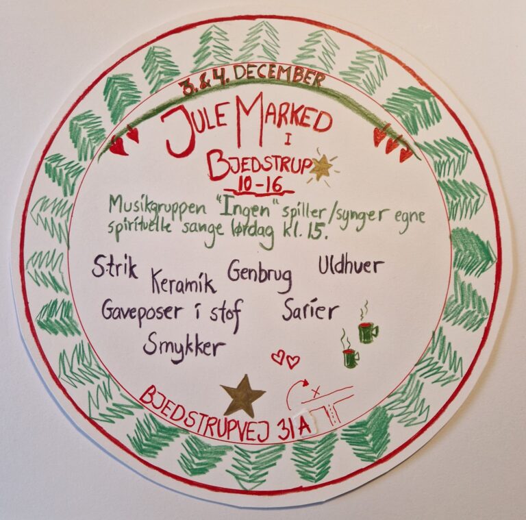 Read more about the article Julemarked i Bjedstrup