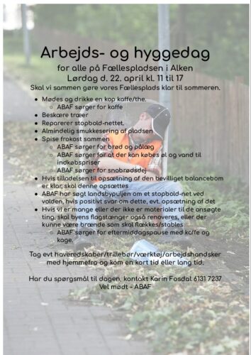 Hygge og smukkesering på Fællespladsen