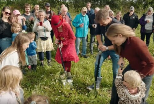 16 første familier på Mossø Bakke