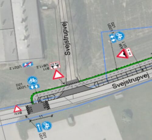 Nu 4,2 mio. kr. til cykelstien Svejstrup-Bjedstrup