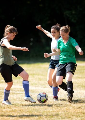 Sommerfest med fodbolddart og pikkelball