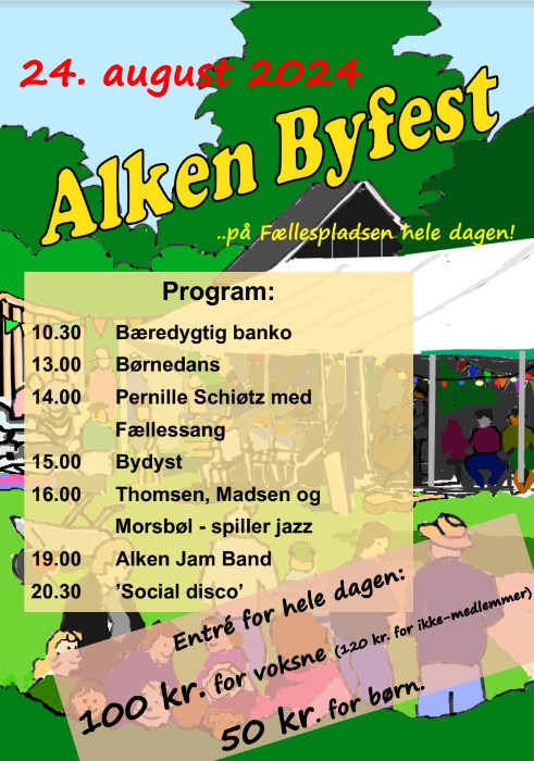 You are currently viewing Fællessang, jazz og Alken Jam Band