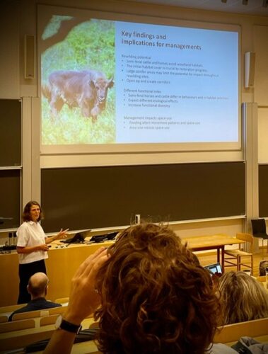 Marianne forsvarede PhD om rewilding