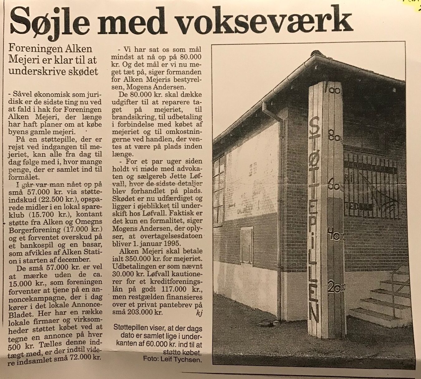 You are currently viewing Byen overtog mejeriet for 350.000 kr.  for 30 år siden. Nu skal det fejres