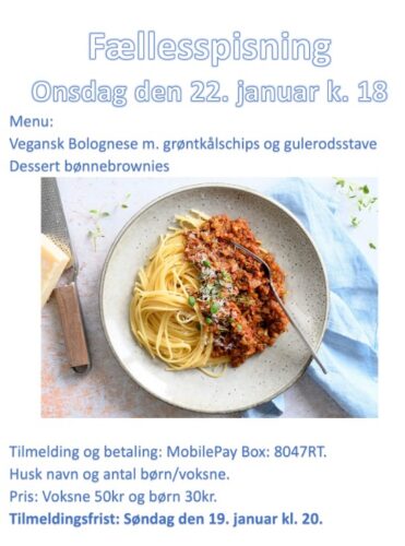 Vegansk bolognese og bønnebrownies – til de første 50