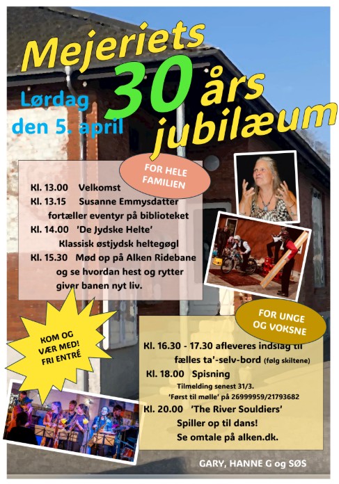 You are currently viewing Jubilæumsfest med det hele – og brug for hjælp