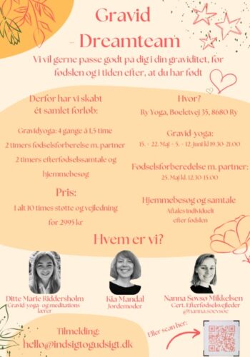 Tre lokale kvinder sammen om at skabe et forløb for gravide