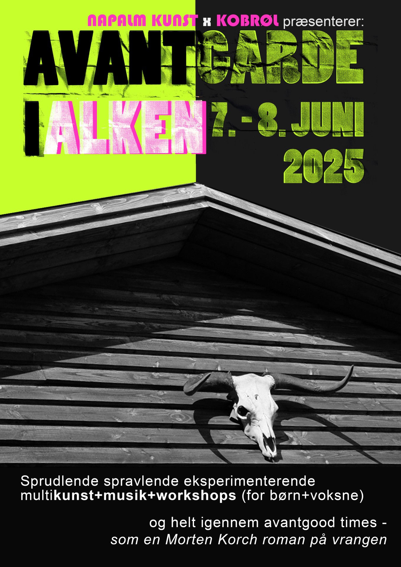 You are currently viewing NapalmKunst inviterer til musik- og kunstevent på Enggården i pinsen