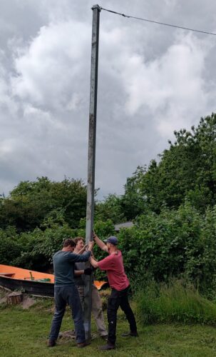 Nye boldnet rejst på Fællespladsen