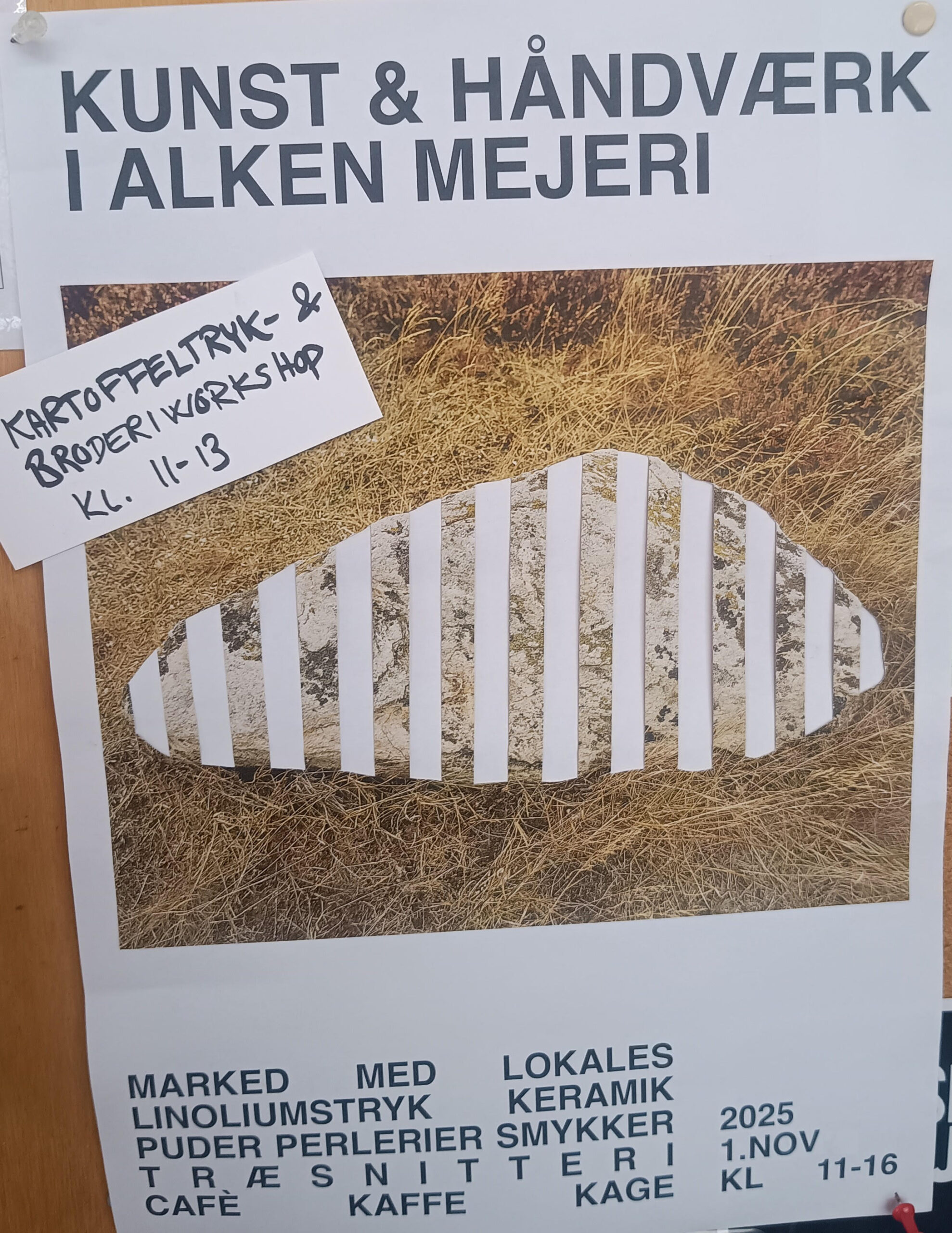 Read more about the article Årets Kunst & Håndværk – nu med plakat – og tegneworkshop