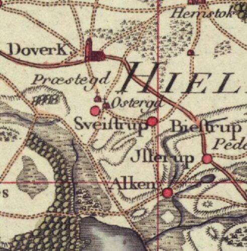 Folkeminder: To hjul på vejen ved Illerup varslede død