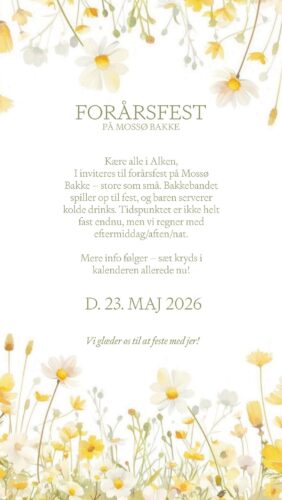 Bakken inviterer til forårsfest