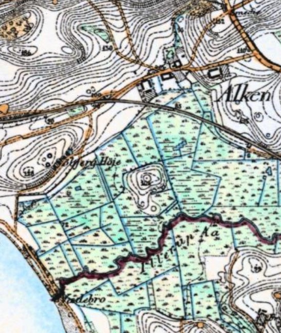 You are currently viewing Folkeminder: Stærkt lys ved Holmen i Alken Enge