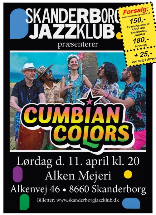 You are currently viewing Dansevenlig latinomusik: Cumbian Colors på Mejeriet