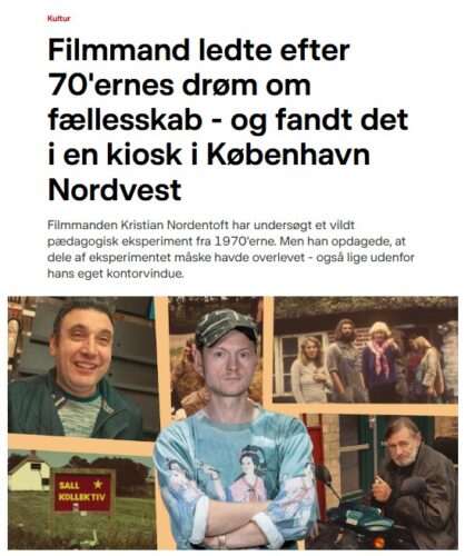 Interview i DR med Kristian