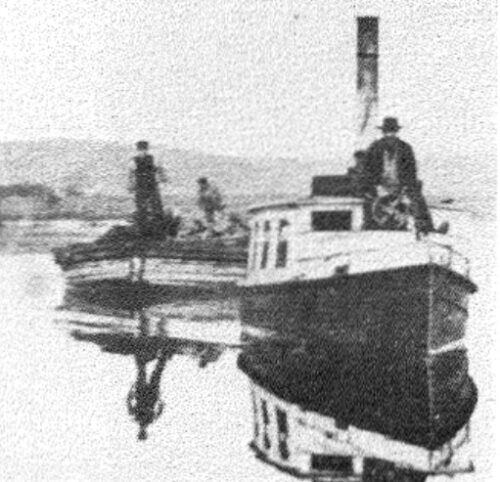 1871-1874: Søbanen blev anlagt og lillebitte Alken blev havneby