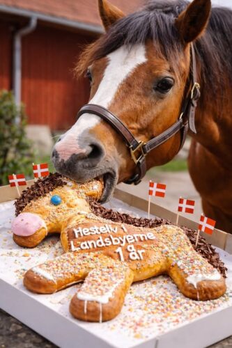Første år med Hesteliv i Landsbyerne fejres med varm kakao