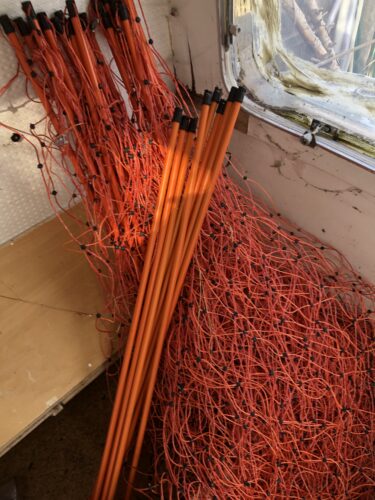 Mobilt fårehegn gives væk