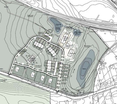 Read more about the article Se forslaget til lokalplan for de 20 boliger ved Alken Søbred