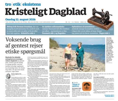Katrine og Ella reflekterer over at være disponeret for kræft