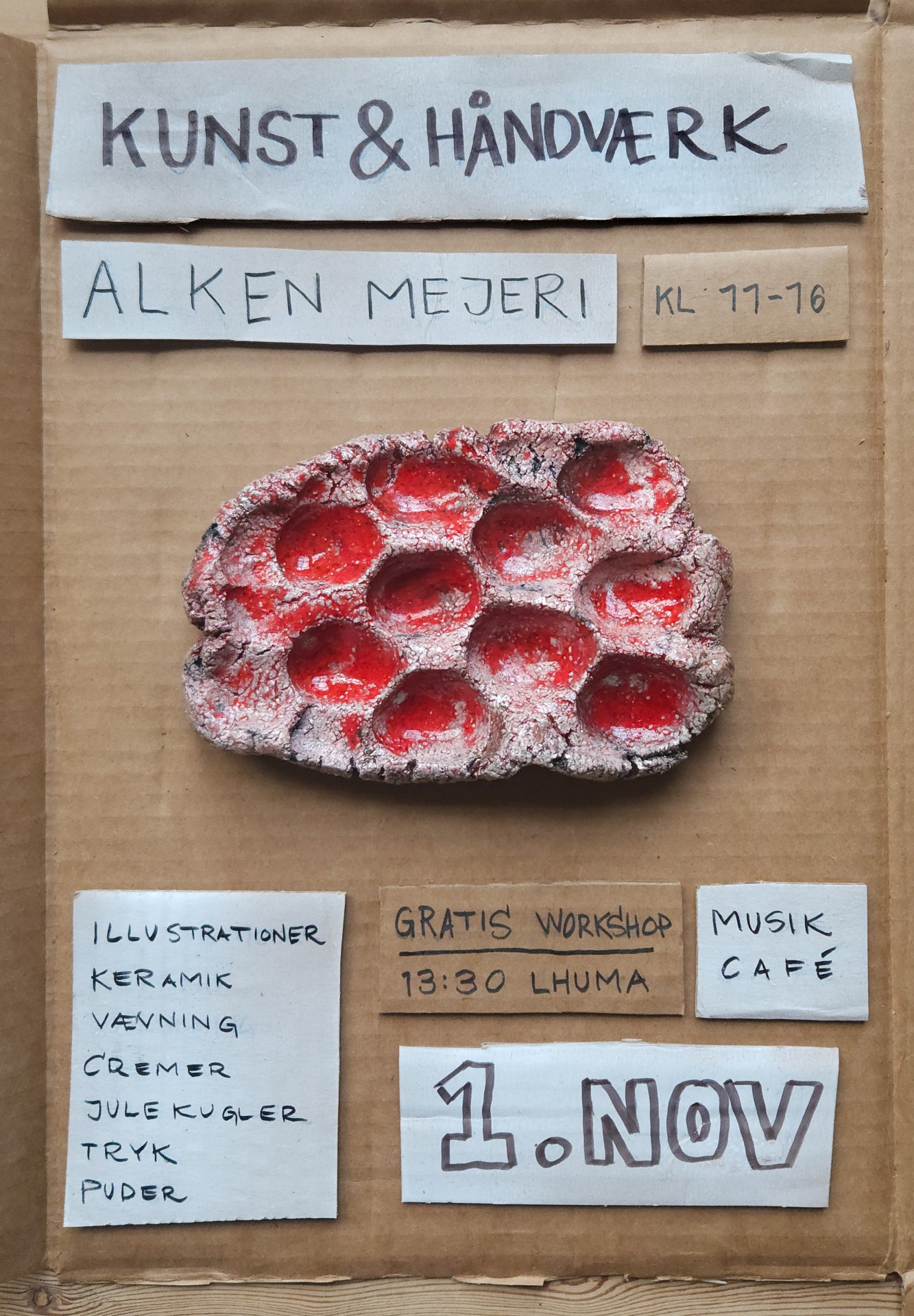 You are currently viewing Kunst og Håndværk: Leg lidt med ler, prøv en væv og dekorer en platte
